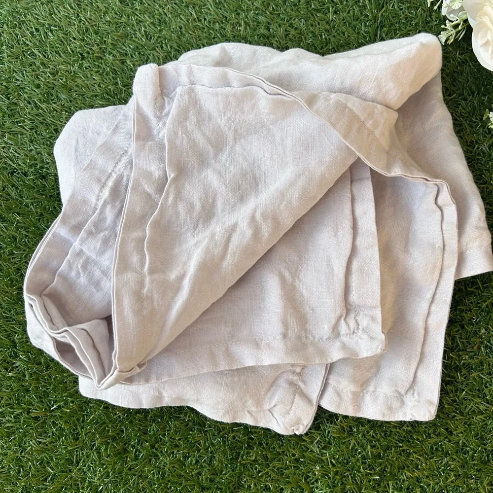 Coyuchi 100% Organic Linen Made in Portugal pillowcase size 38” X 15” One Only